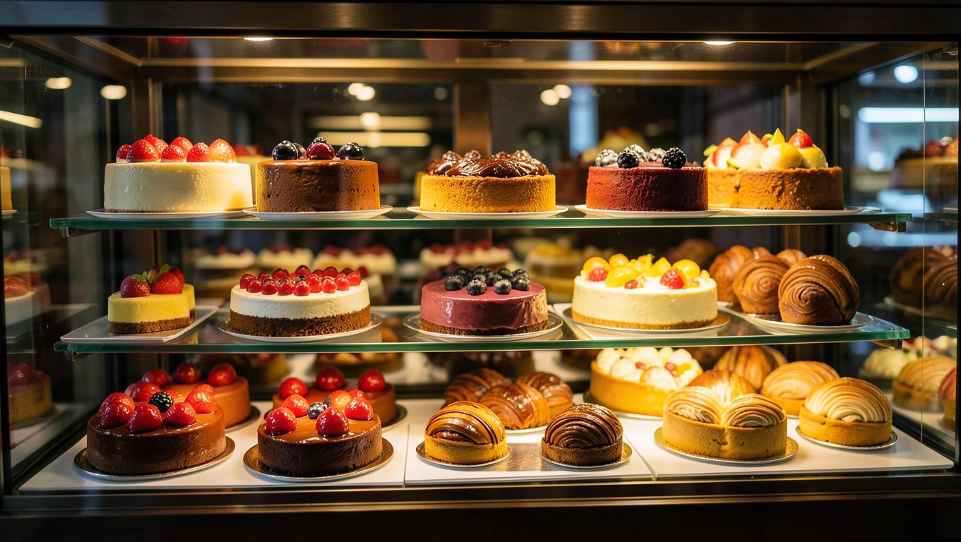 Zalety witryny bufetowej na ciasto