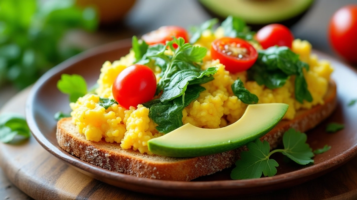 zdrowe śniadanie na słono