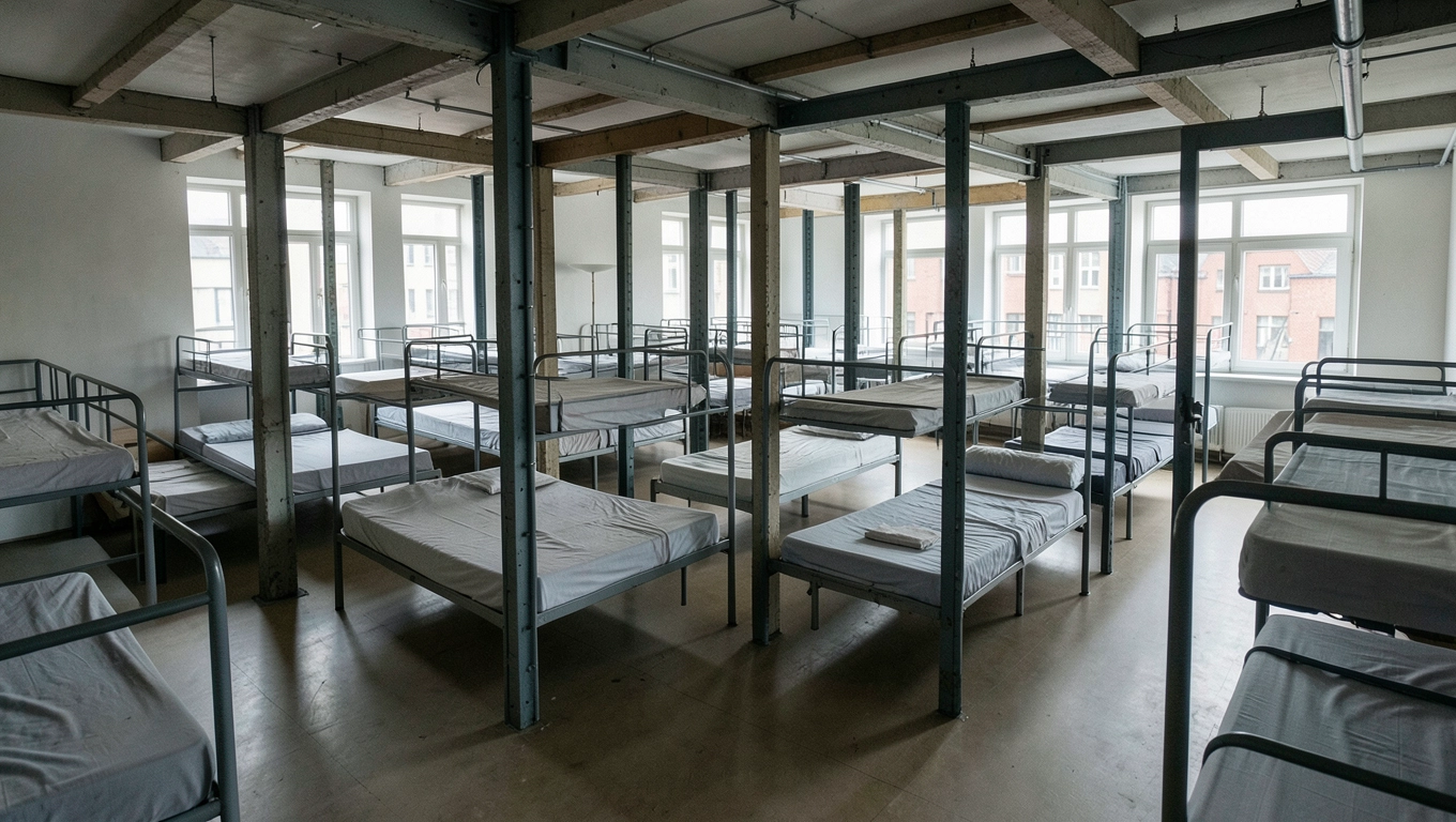 Adaptacja biurowca na hostel w Warszawie