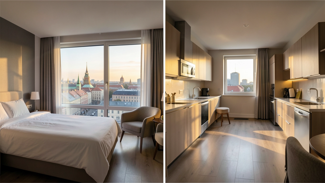 Apartamenty Praga Warszawa a hotel w centrum co wybrać na krótki i dłuższy pobyt?