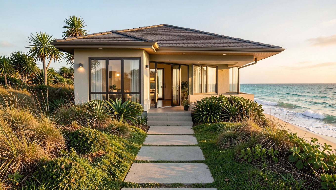 Bungalowy beachfront z prywatnym dostępem do plaży
