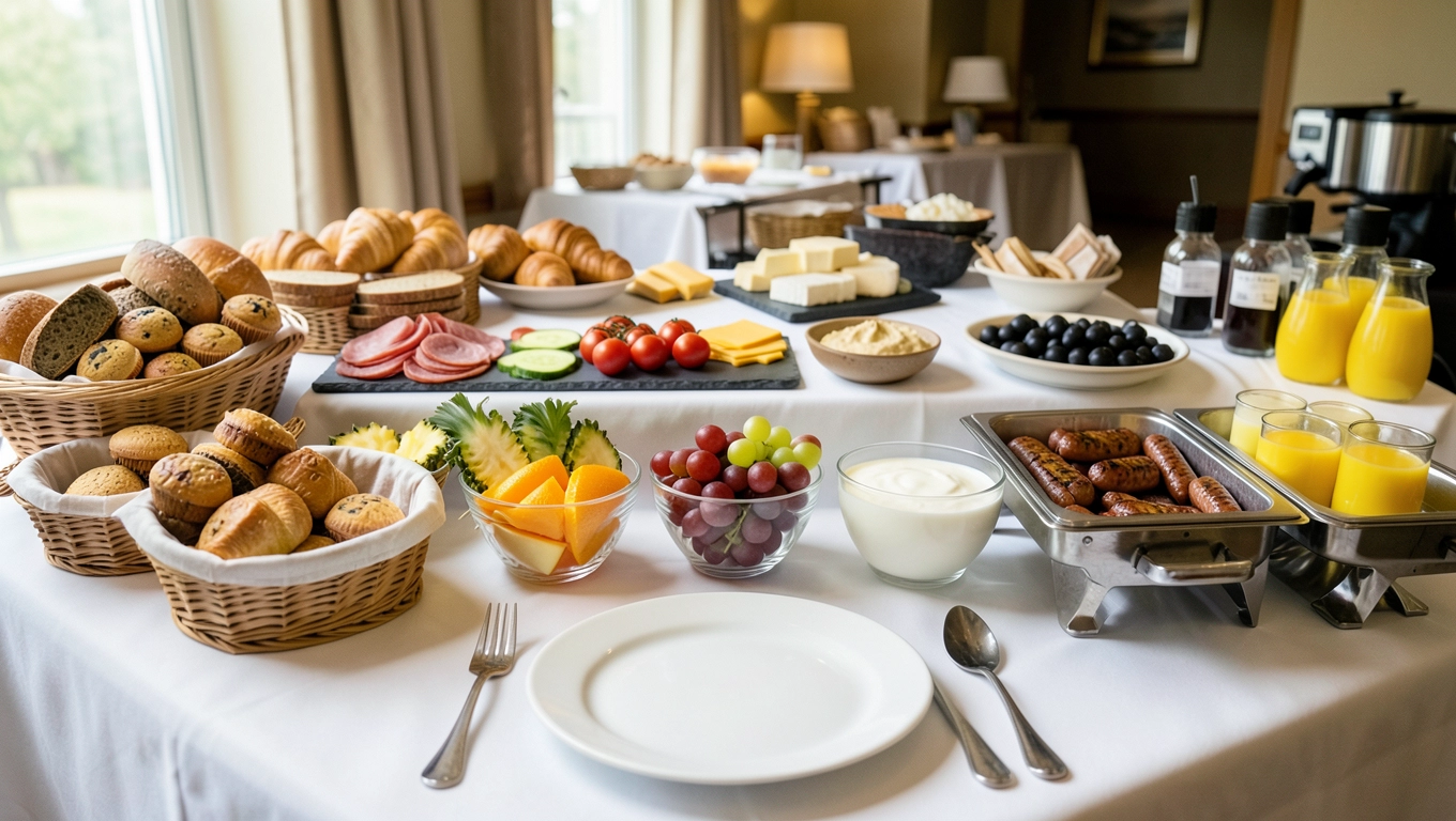 Co można nałożyć na talerz i ile to kosztuje hotel