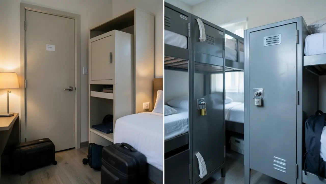 Czym się różni hotel od hostelu pod względem bezpieczeństwa?