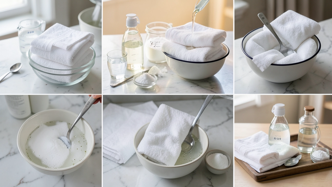Detergent do ręczników hotelowych: płyn, soda, wybielacz