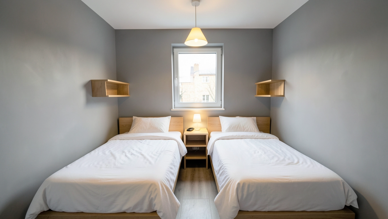 hostel warszawa pokoje 2 osobowe