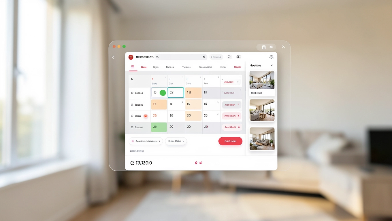 Iframe do rezerwacji na własną stronę z kalendarzem apartamentu