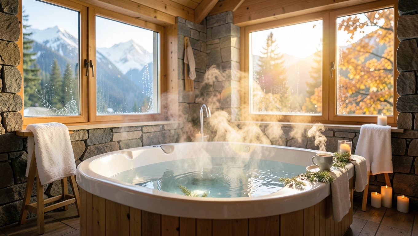 Jacuzzi w apartamencie latem, zimą i jesienią kiedy najlepiej rezerwować?