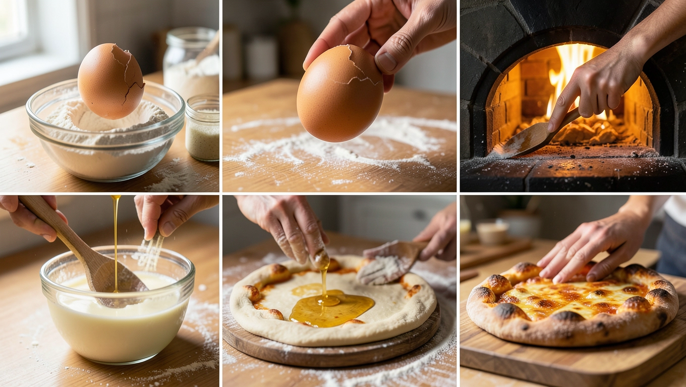 Jak przygotować ciasto krok po kroku od drożdży po pizzę w piekarniku