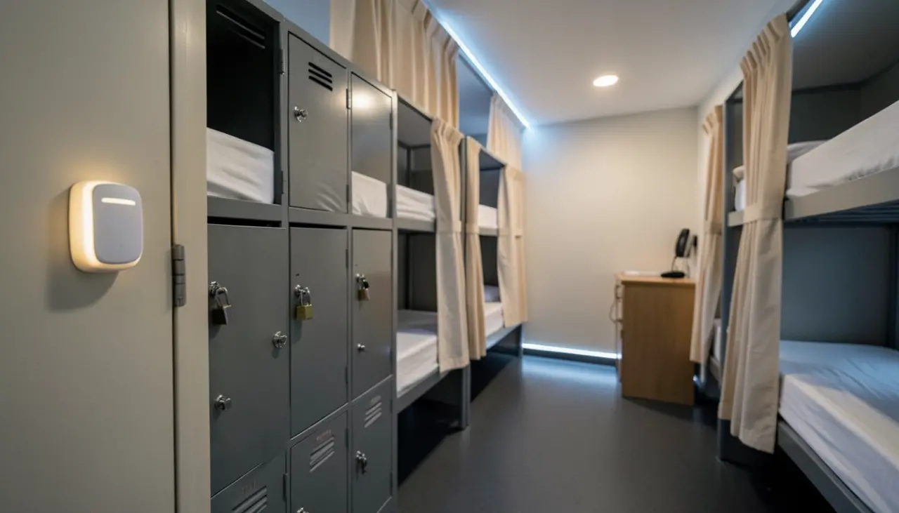 Jakie zabezpieczenia powinien mieć bezpieczny hostel?