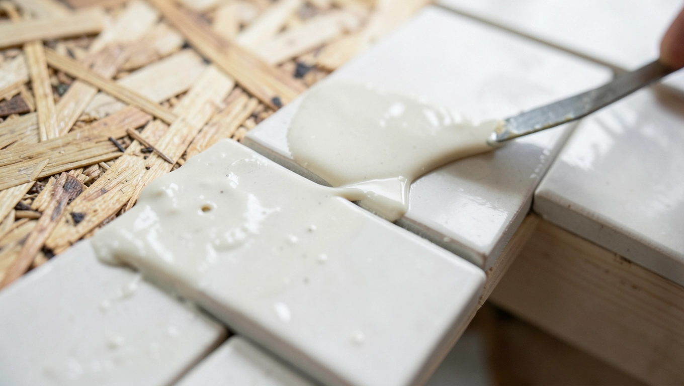Klejenie płytek ceramicznych do płyty OSB