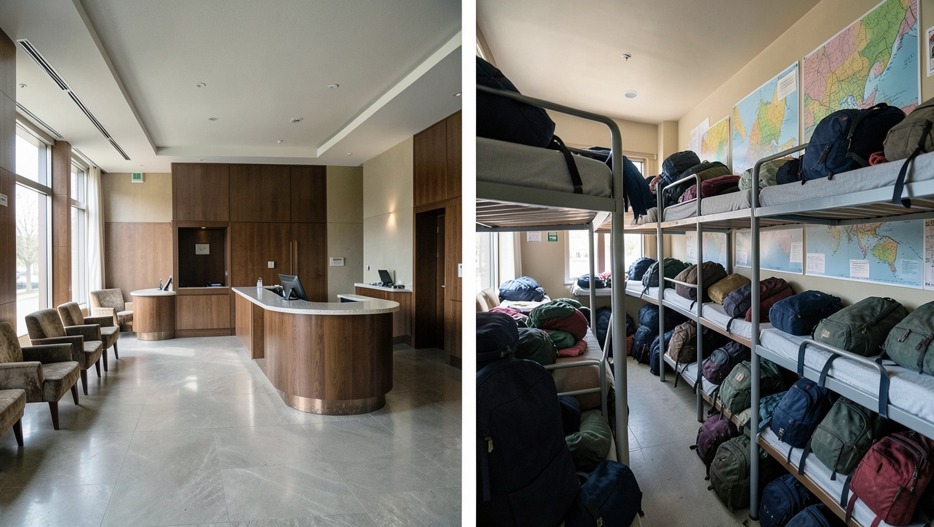 Lokalizacja i dostępność w hotelu i hostelu