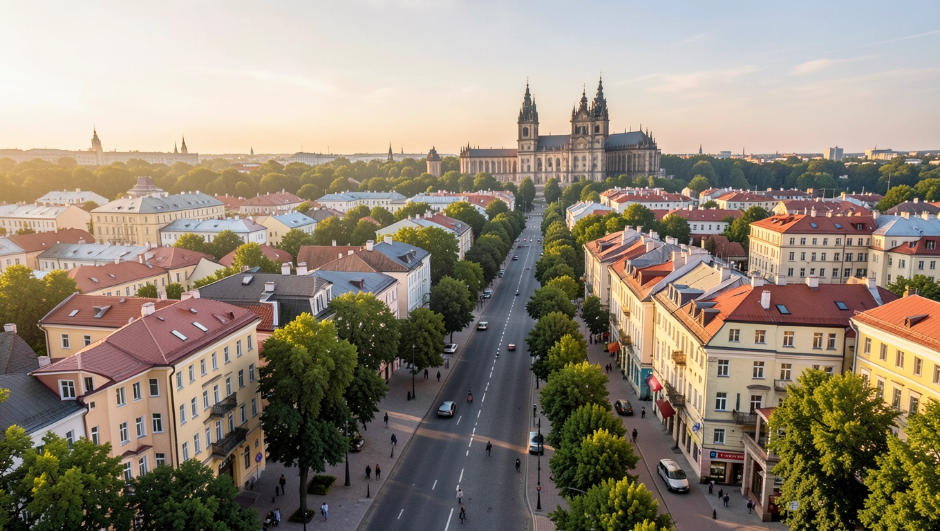 Lokalizacje hosteli Śródmieście