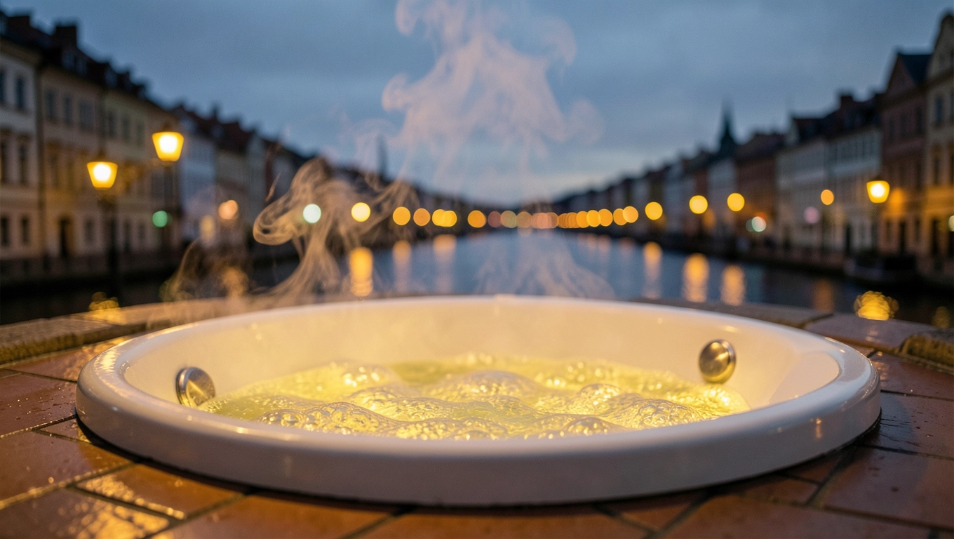 Nocleg z jacuzzi blisko Motławy i Starego Miasta