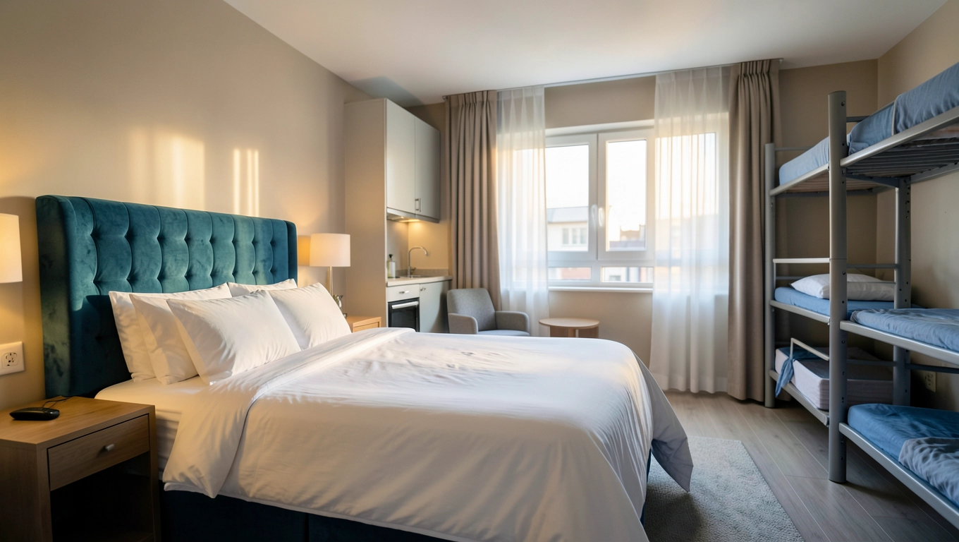 Rodzaje apartamentów w hotelarstwie i ich standardy