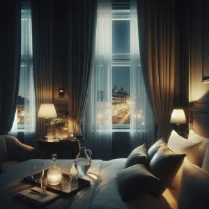 cisza nocna w hotelu