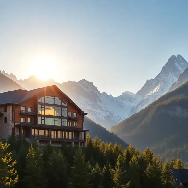 Hotel z widokiem na góry Zakopane