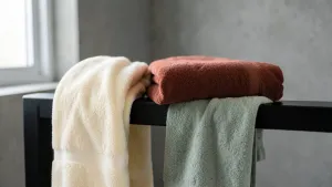 jaki kolor ręczników do szarej łazienki