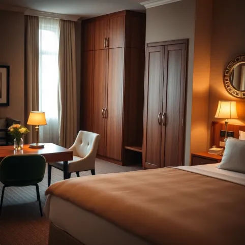 Wyposażenie pokoi hotelowych