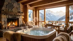 zakopane kominek basen jacuzzi śniadanie apartament