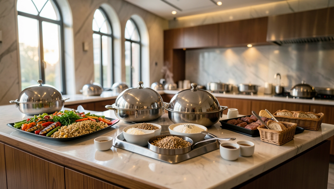 Wyżywienie w hotelach a diety specjalne wegetariańskie, bezglutenowe, halal